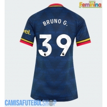 Camisa de time de futebol Arsenal Bruno Guimaraes #39 Replicas 2º Equipamento Feminina 2026-27 Manga Curta